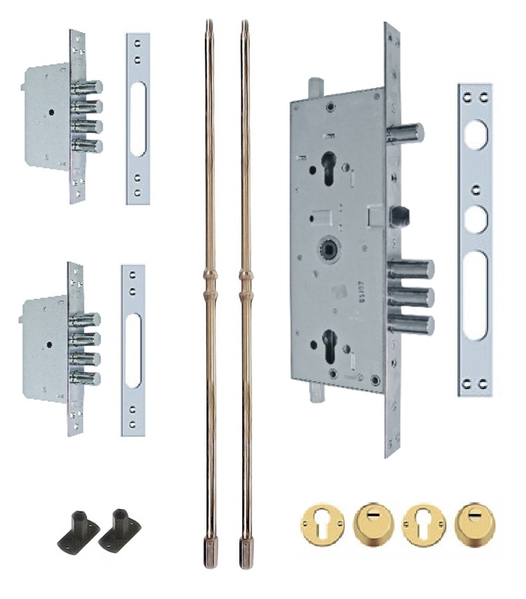 Мультисистемный врезной цилиндровый замок Kale-kilit 256 G 0119